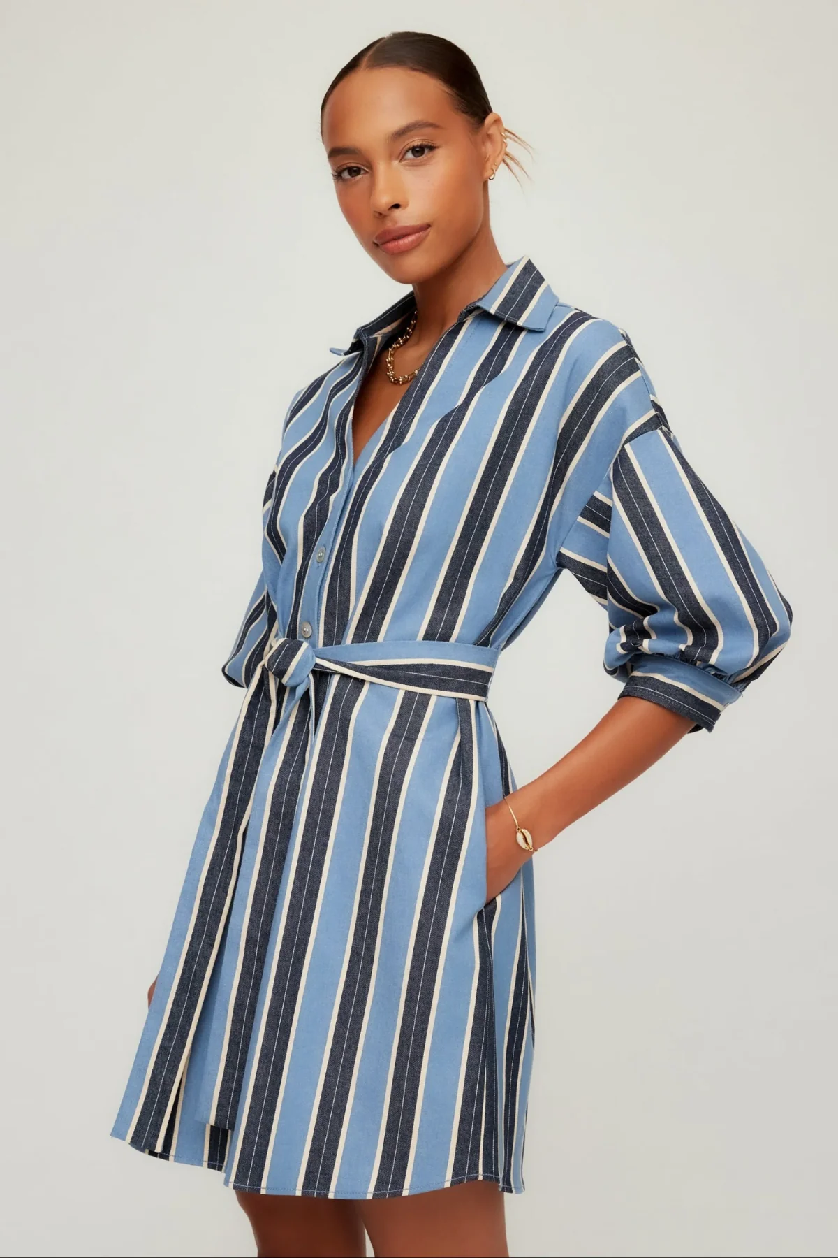 Blaire Lantern Sleeve Dress - Image 2