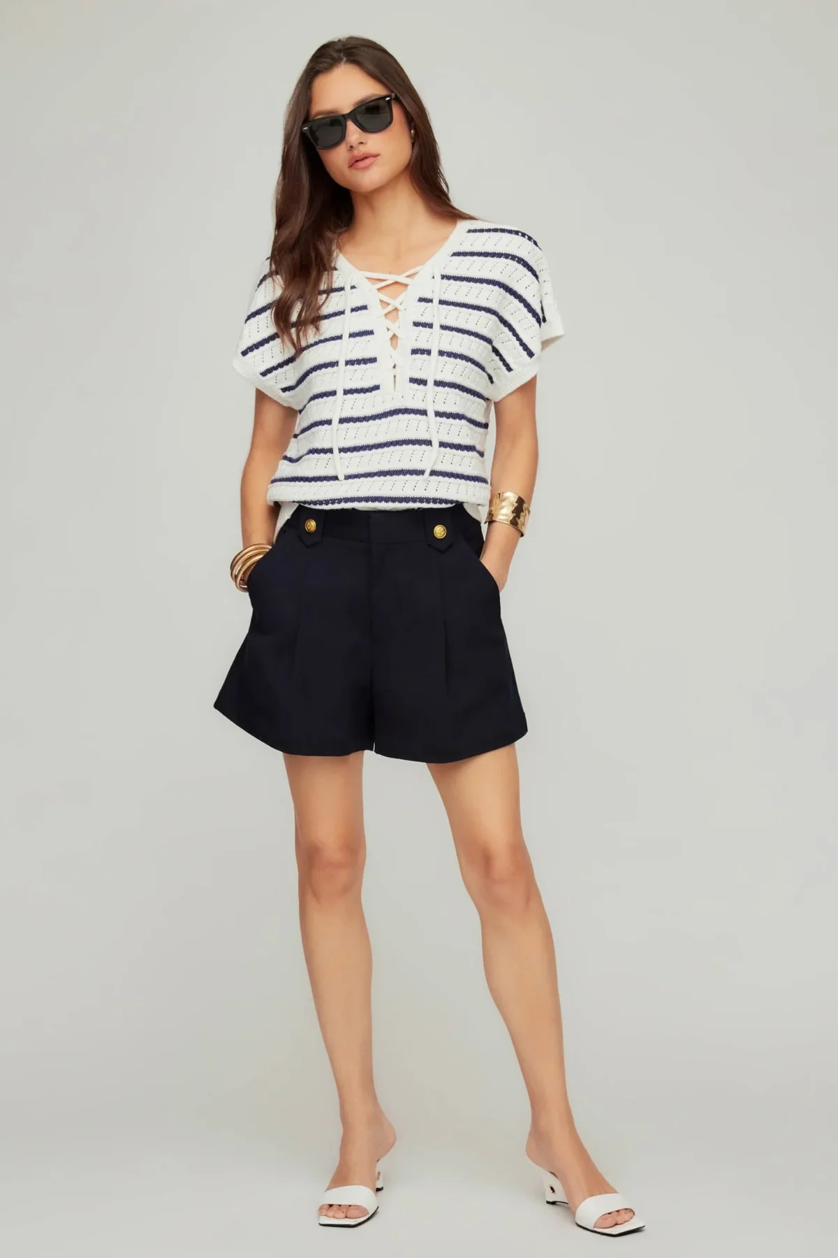 Cassidy Pleated Shorts