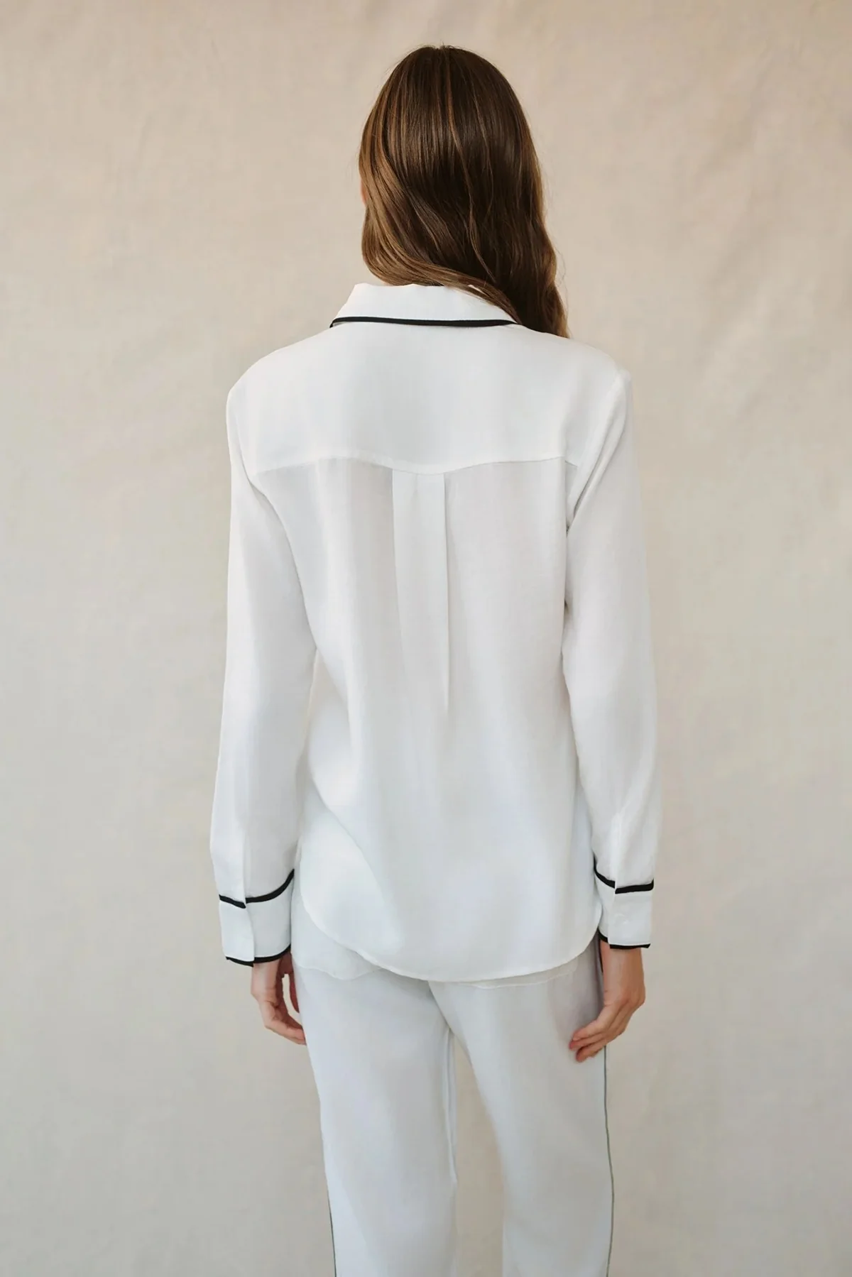 Contrast Trim Shirt - Image 4