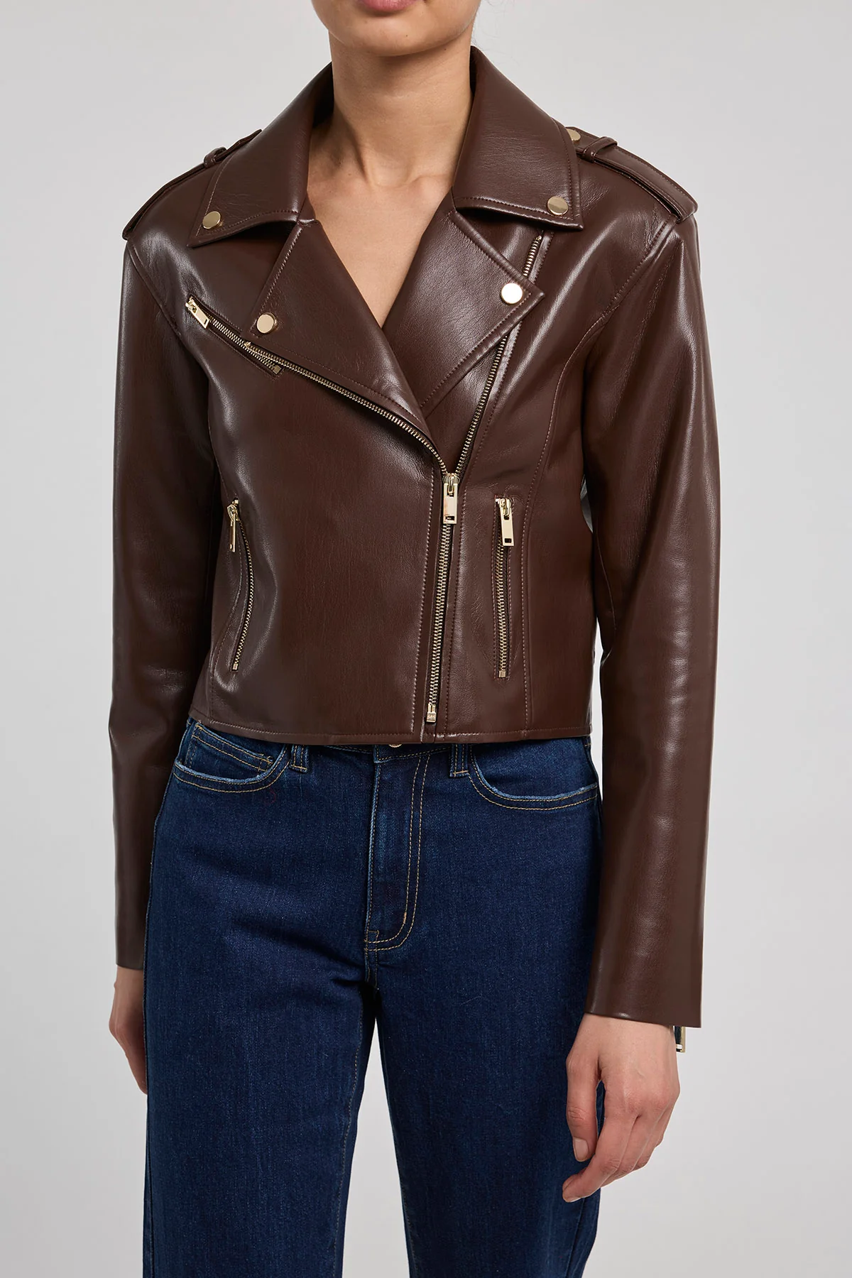 Cosita Vegan Leather Jacket - Image 4