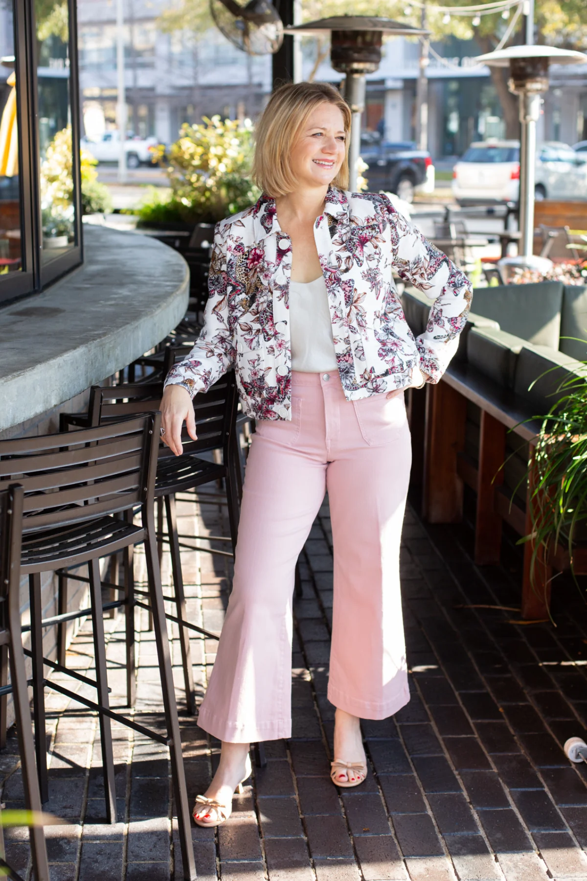 Cropped Sailor Wide Leg Jean - Image 2