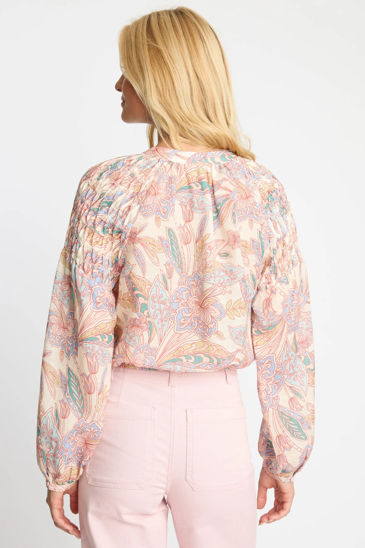 Dolly Top in Paisley Floral - Image 5