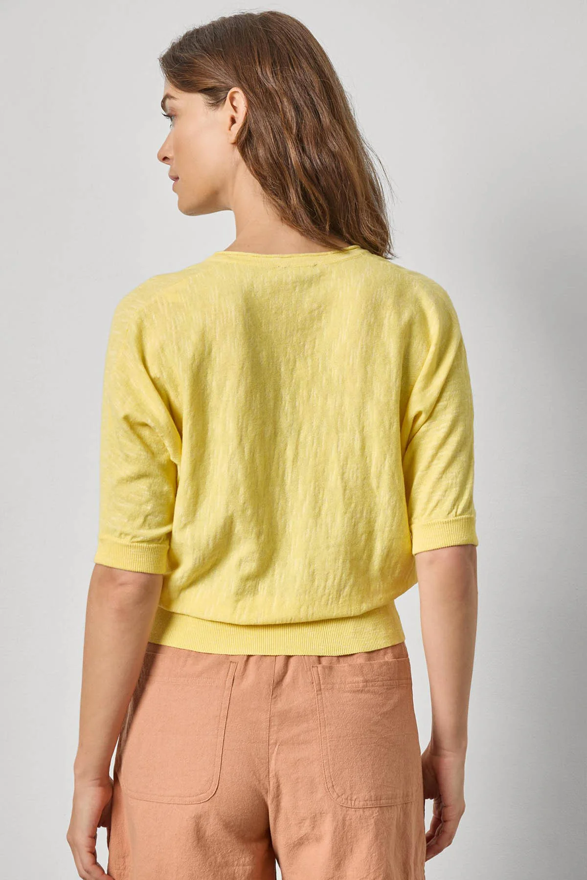 Dolman V-Neck Sweater - Image 2