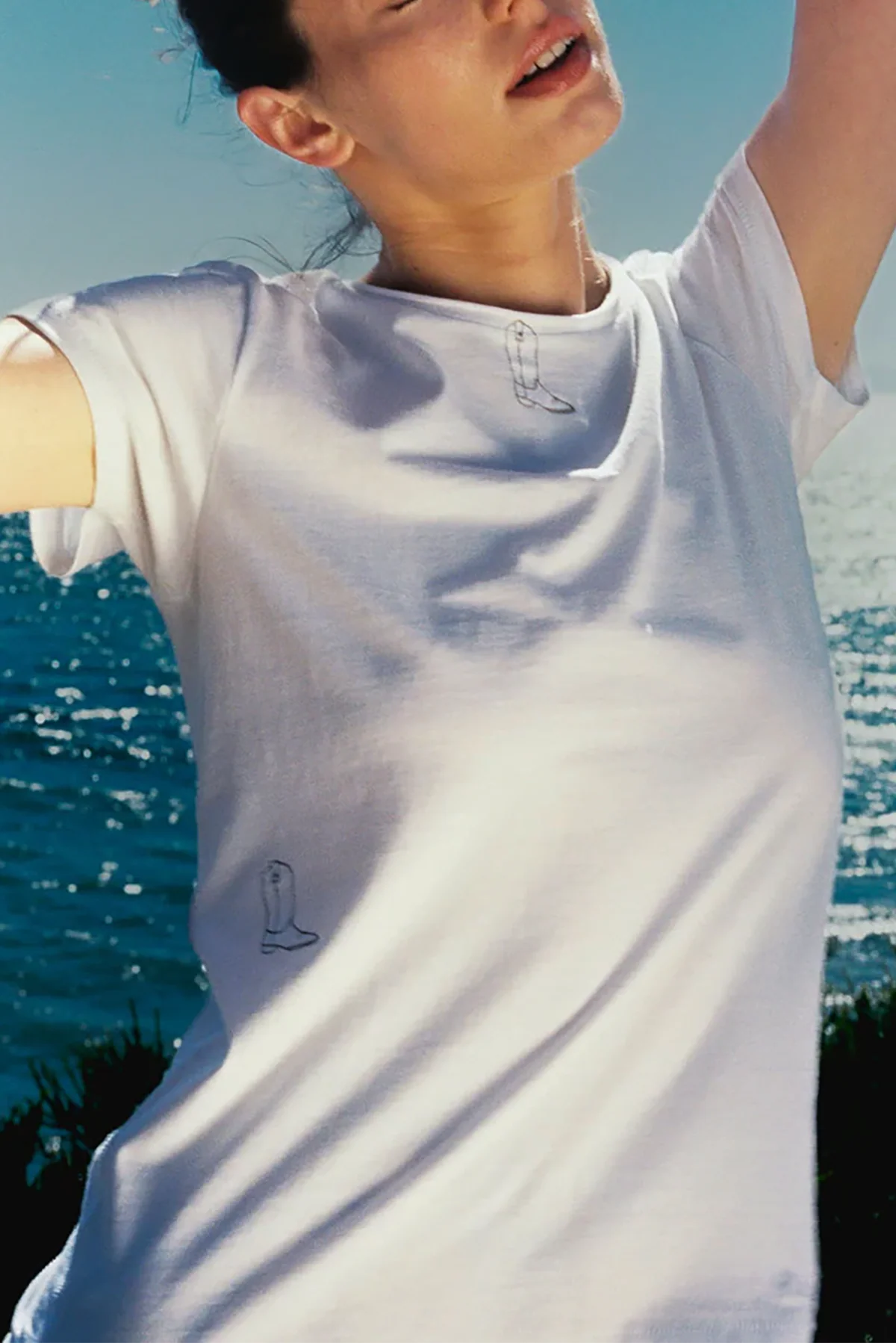 Embroidered Cotton T-Shirt - Image 2