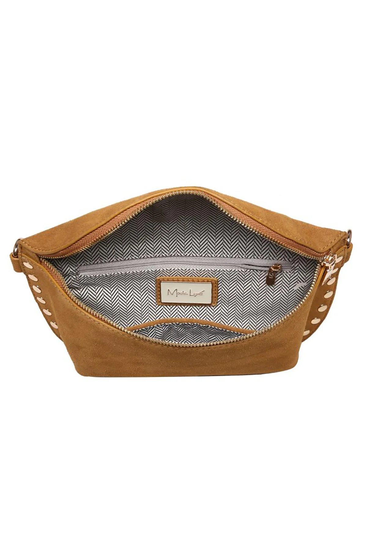 Gizelle Suede Belt Bag - Image 8