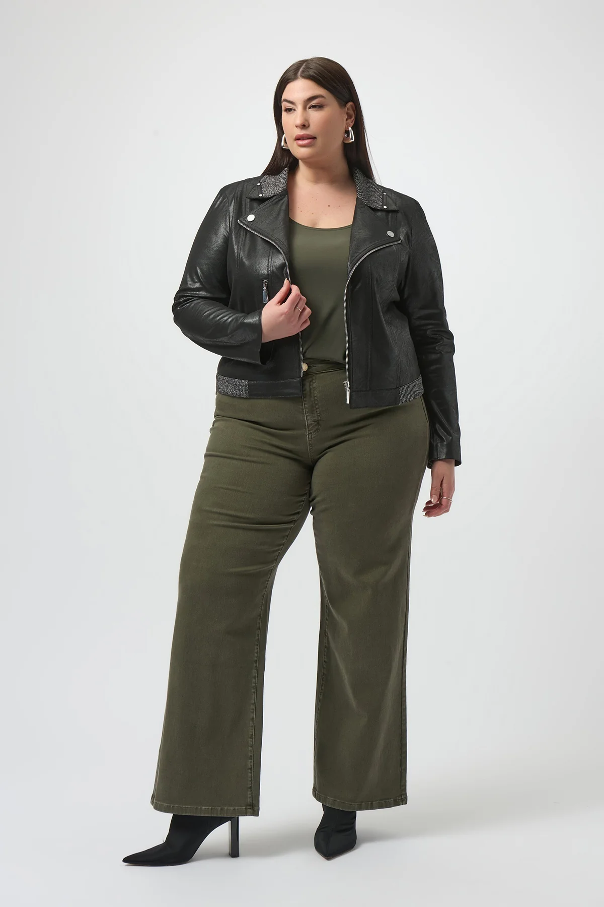 Goldie Classic Wide-Leg Stretch Denim Jeans - Image 4