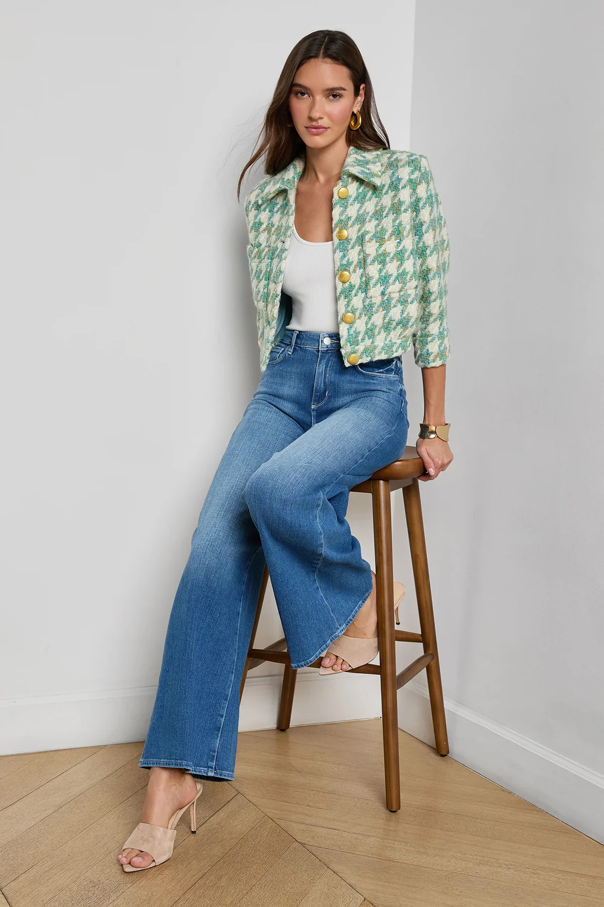 Jia Crop 3/4 Sleeve Jacket - Image 9