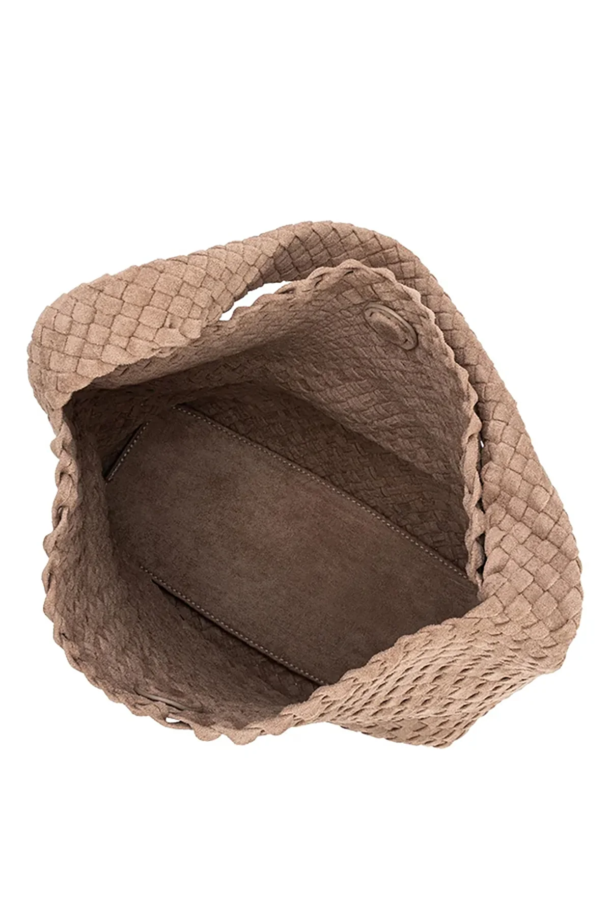 Johanna Clay Suede Recycled Vegan Shoulder Bag - Image 4