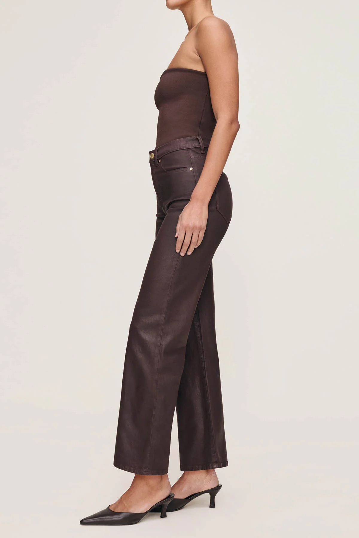 Karmine Refined Wide Leg: high rise 28" - Image 3