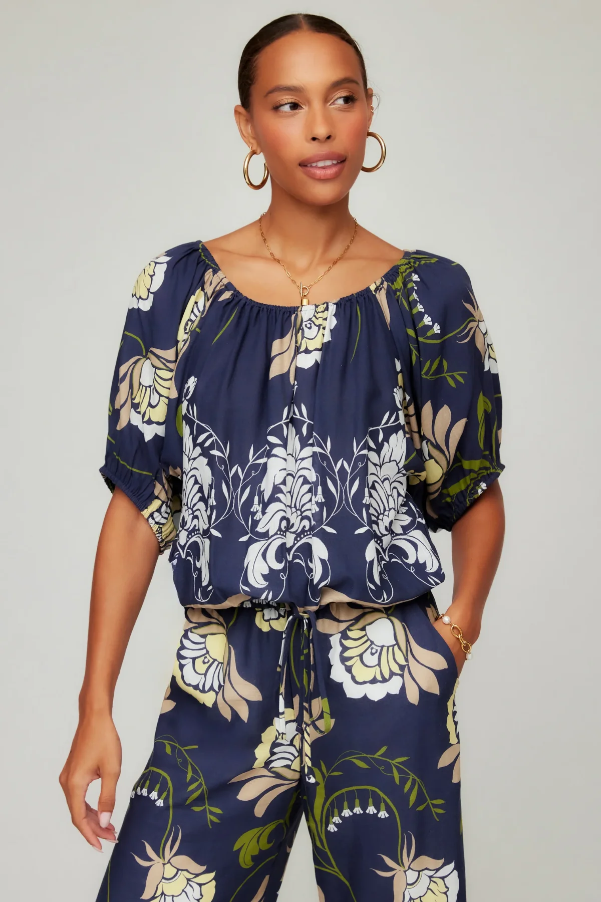 Kasey Peasant Top