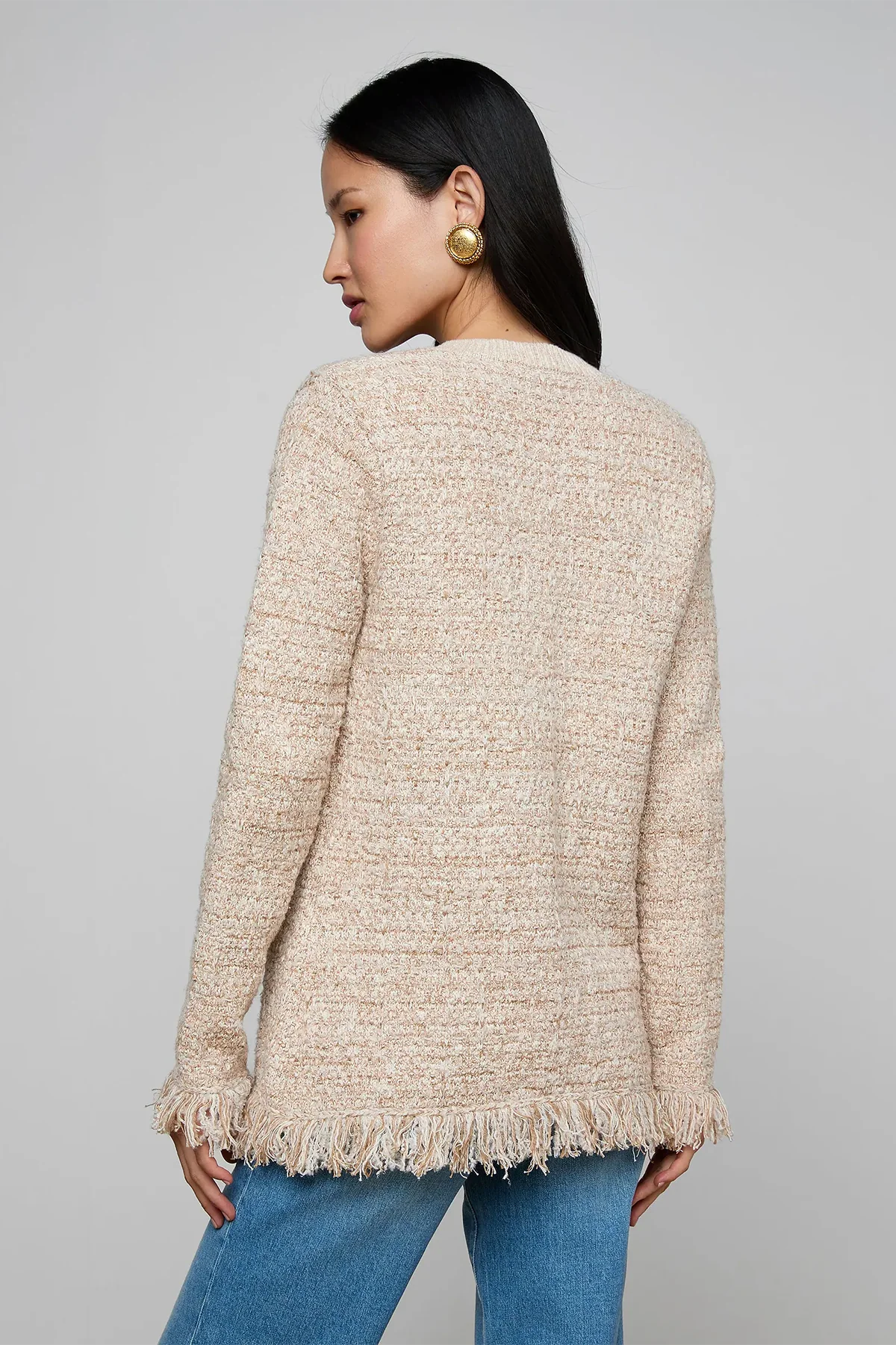 Kastoria Fringe Trm Cardi - Image 3