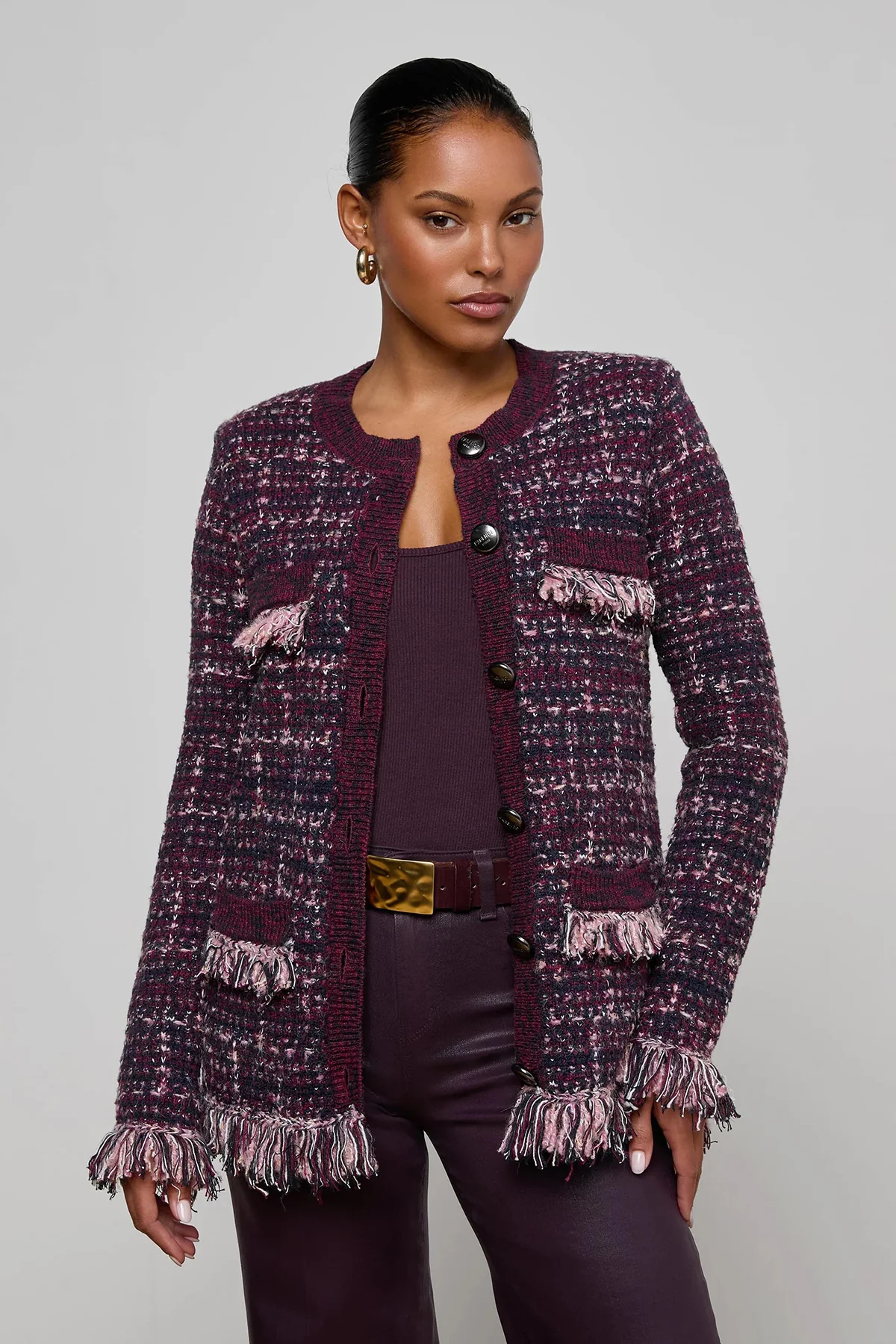 Kastoria Fringe Trm Cardi - Image 2