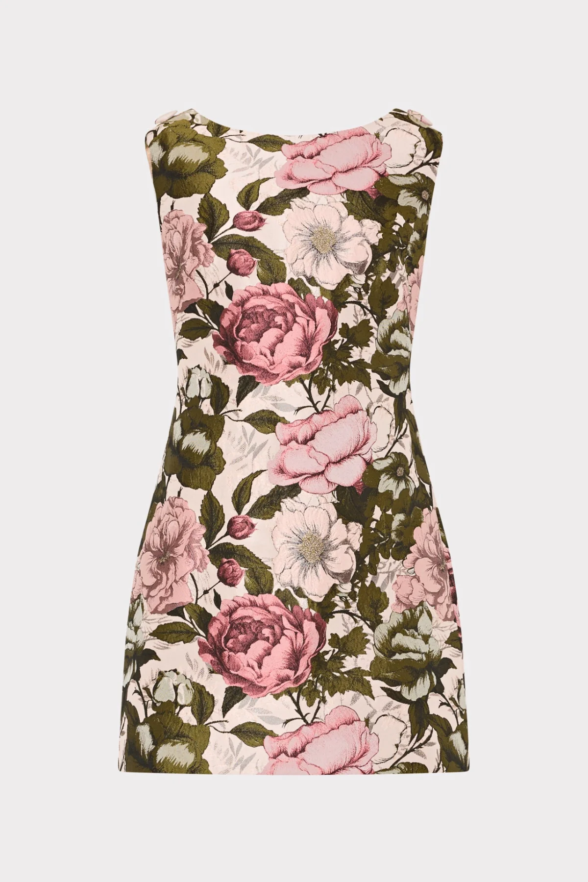 Lane Floral Jacquard Mini Dress
