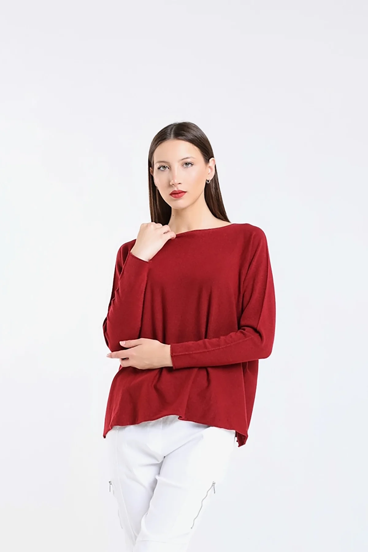 Laurin Jewel Neck Sweater - Image 2