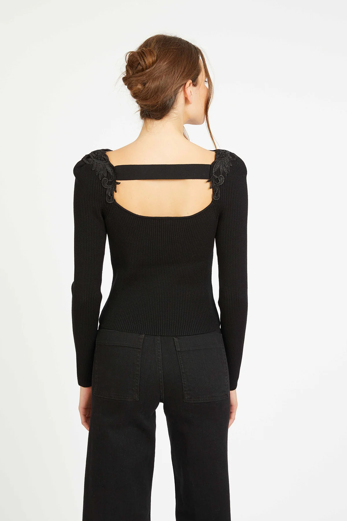 Mallory Top in Black - Image 3