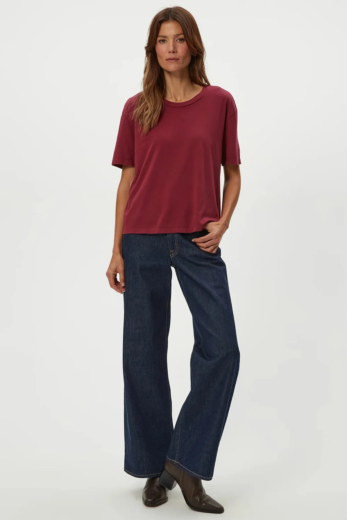 Nina Crew Neck Short Sleeve Tee - Image 4