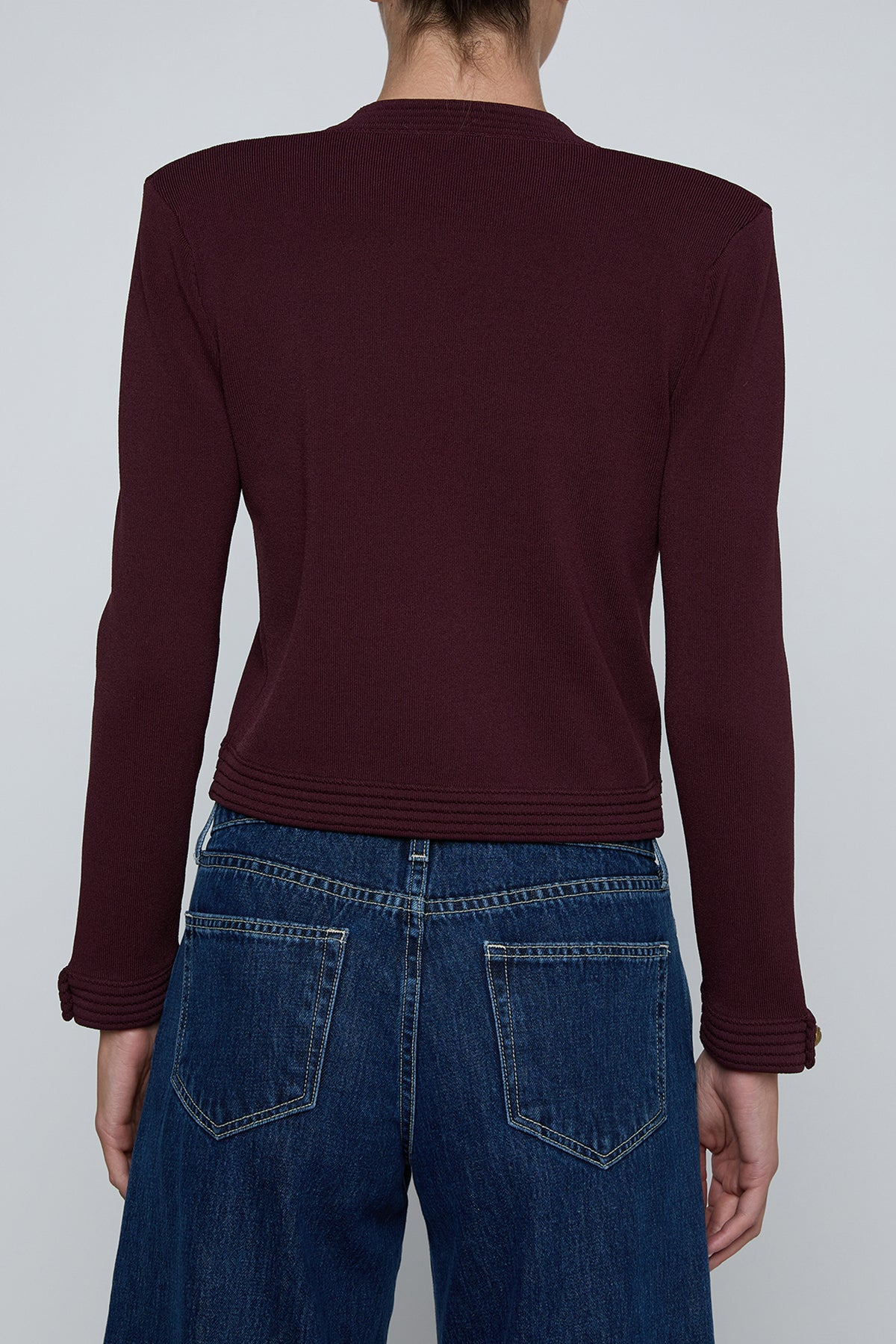 Patsy Crop Crew Cardi - Image 3