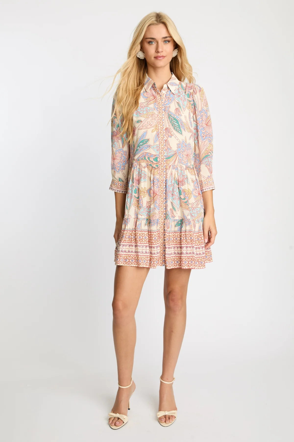 Pauline Dress in Paisley Floral