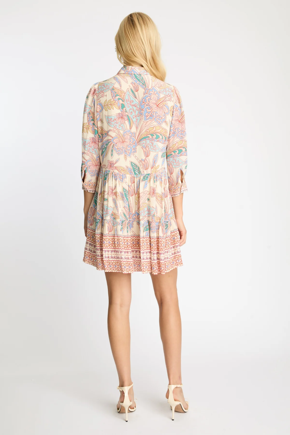 Pauline Dress in Paisley Floral - Image 4
