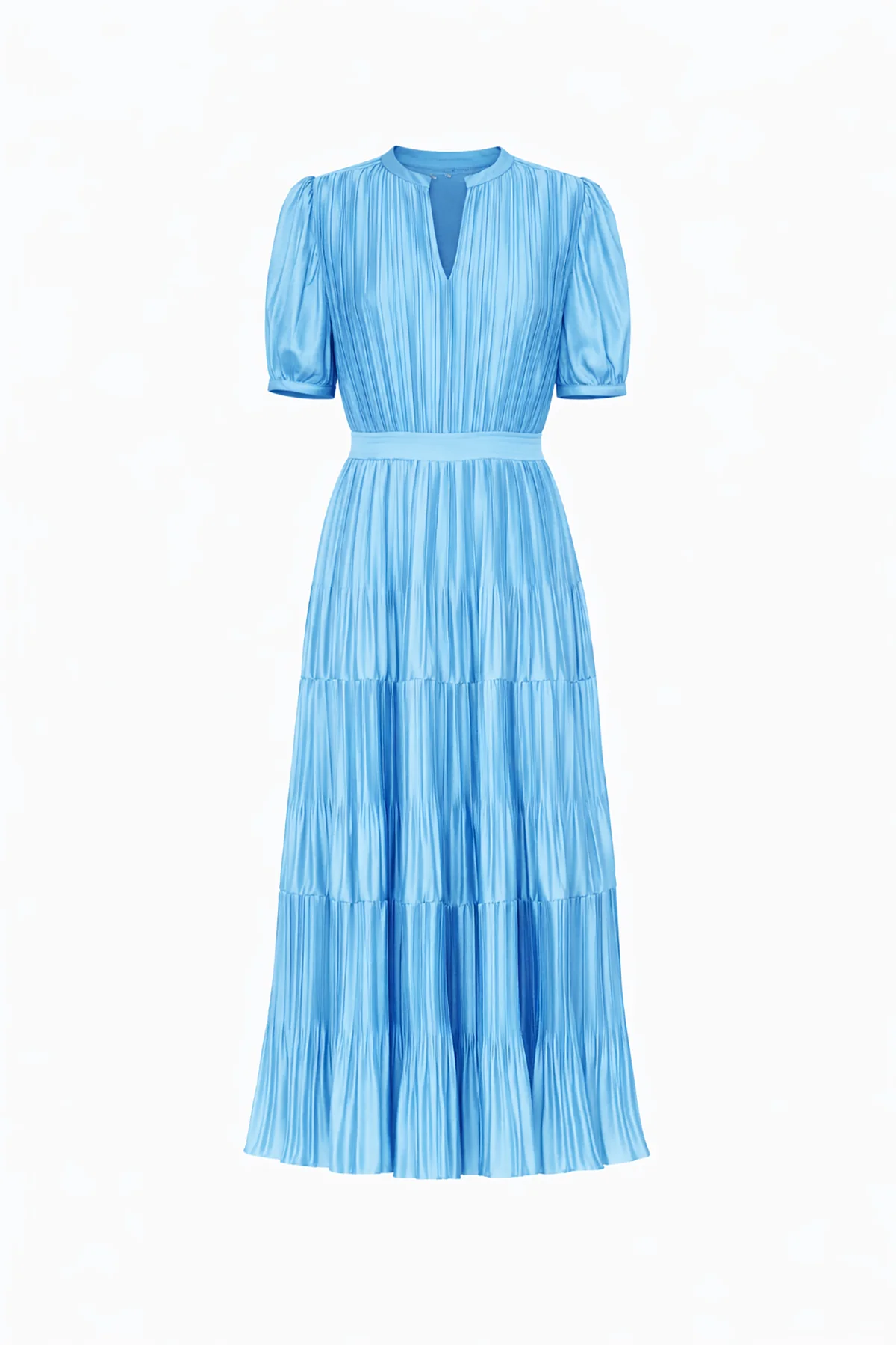 Pleated Maxi Dress