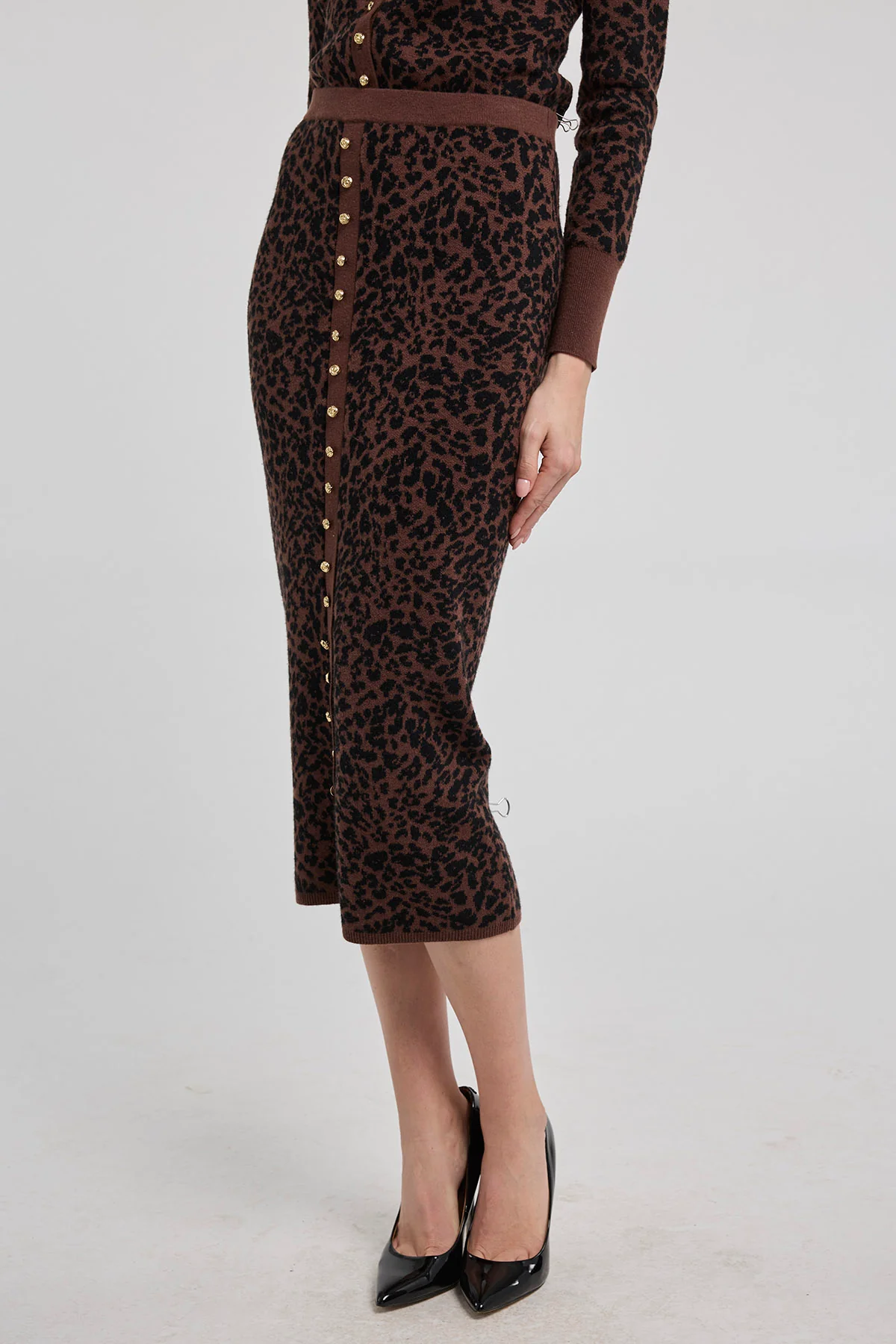 Primrose Jacquard Maxi Skirt - Image 3