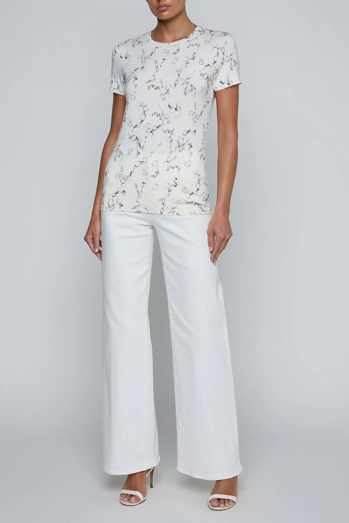 Ressi Short Sleeve Crew Faded Chain - Image 4