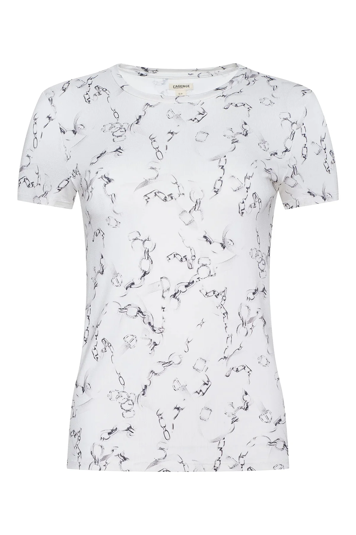 Ressi Short Sleeve Crew Faded Chain - Image 6