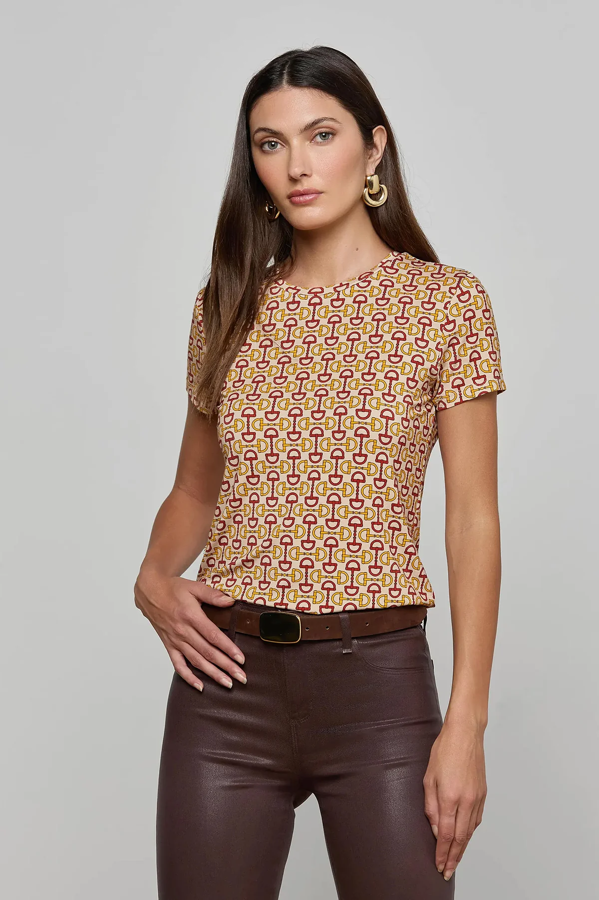Ressi Short Sleeve Crew Neck Tee