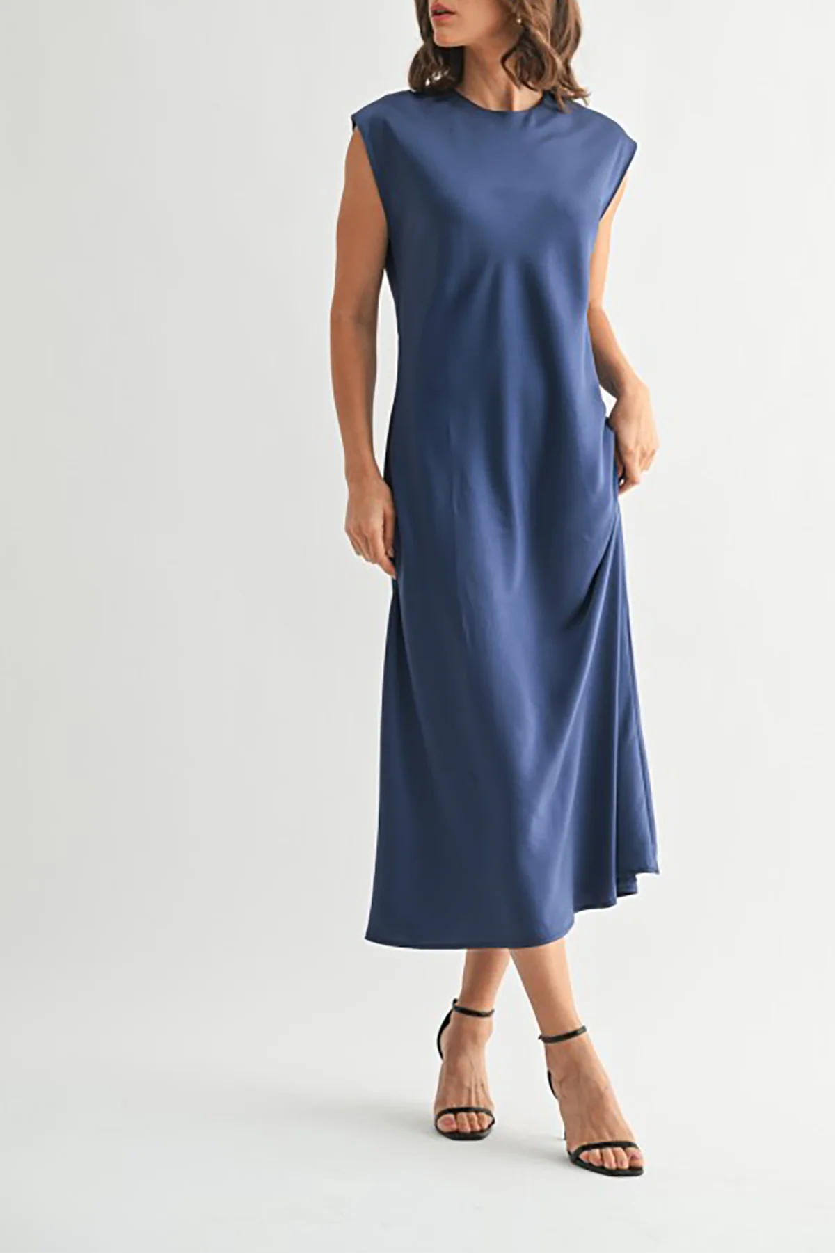 Satin Maxi Dress