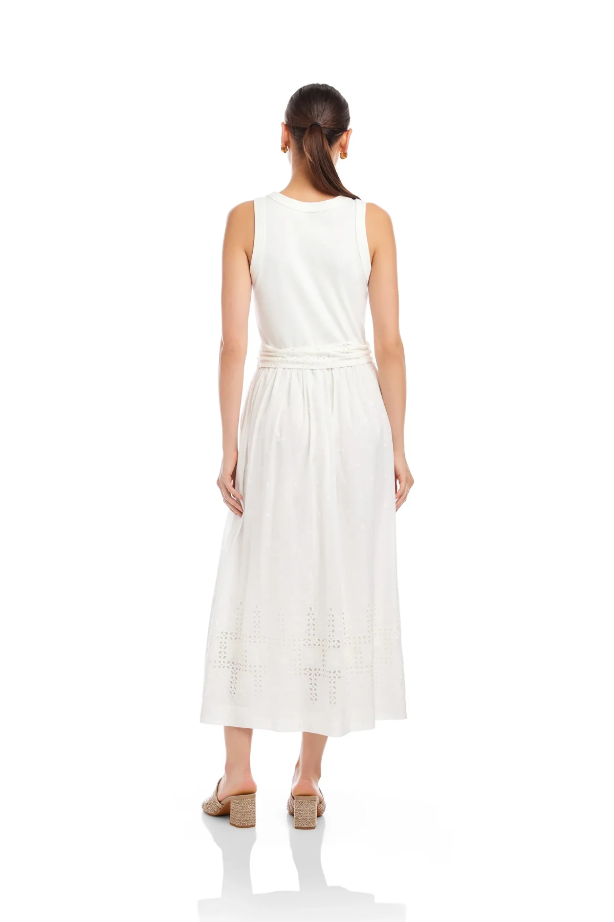 Seline Contrast Midi Dress - Image 3