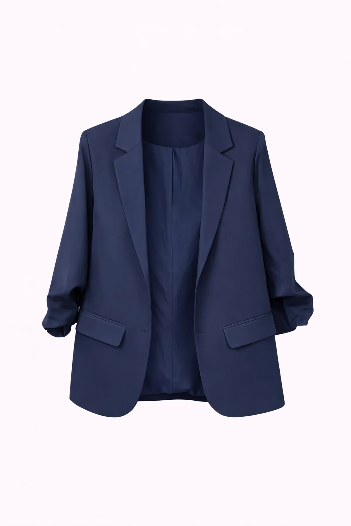 Shirred Sleeve Blazer - Image 3