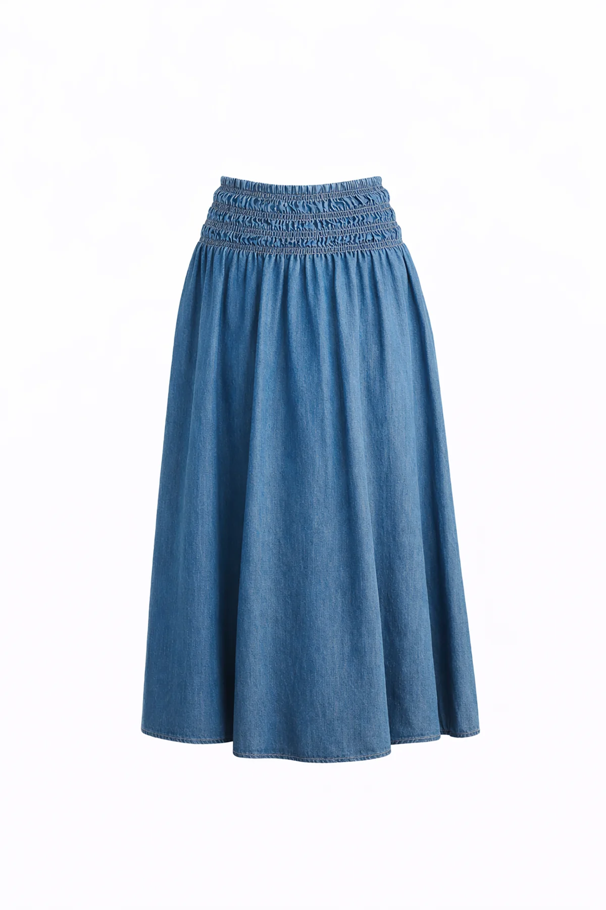 Smocked Waistband Skirt