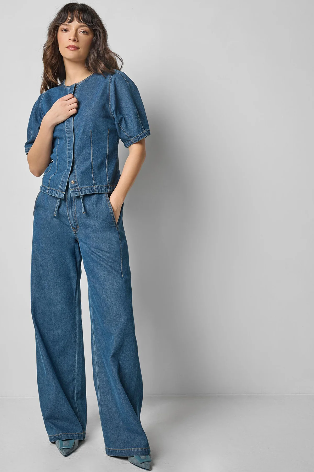 Straight Leg Drawcord Pant - Image 3