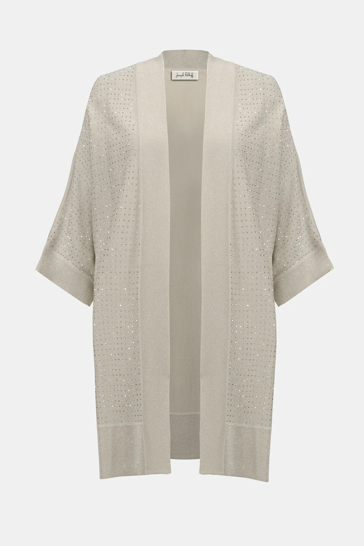 Sweater Knit Cover-Up with Iron-On Detail - Image 5