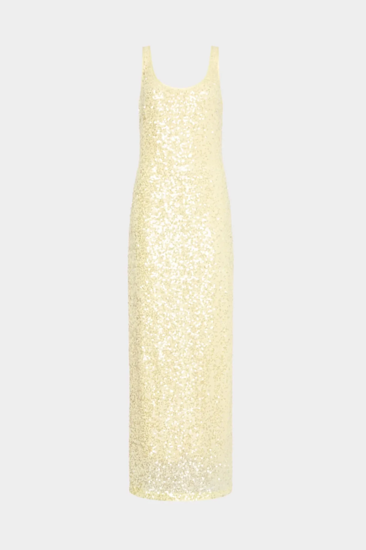 Tatum Stretch Shimmer Sequins Scoop Neck Dress - Image 3