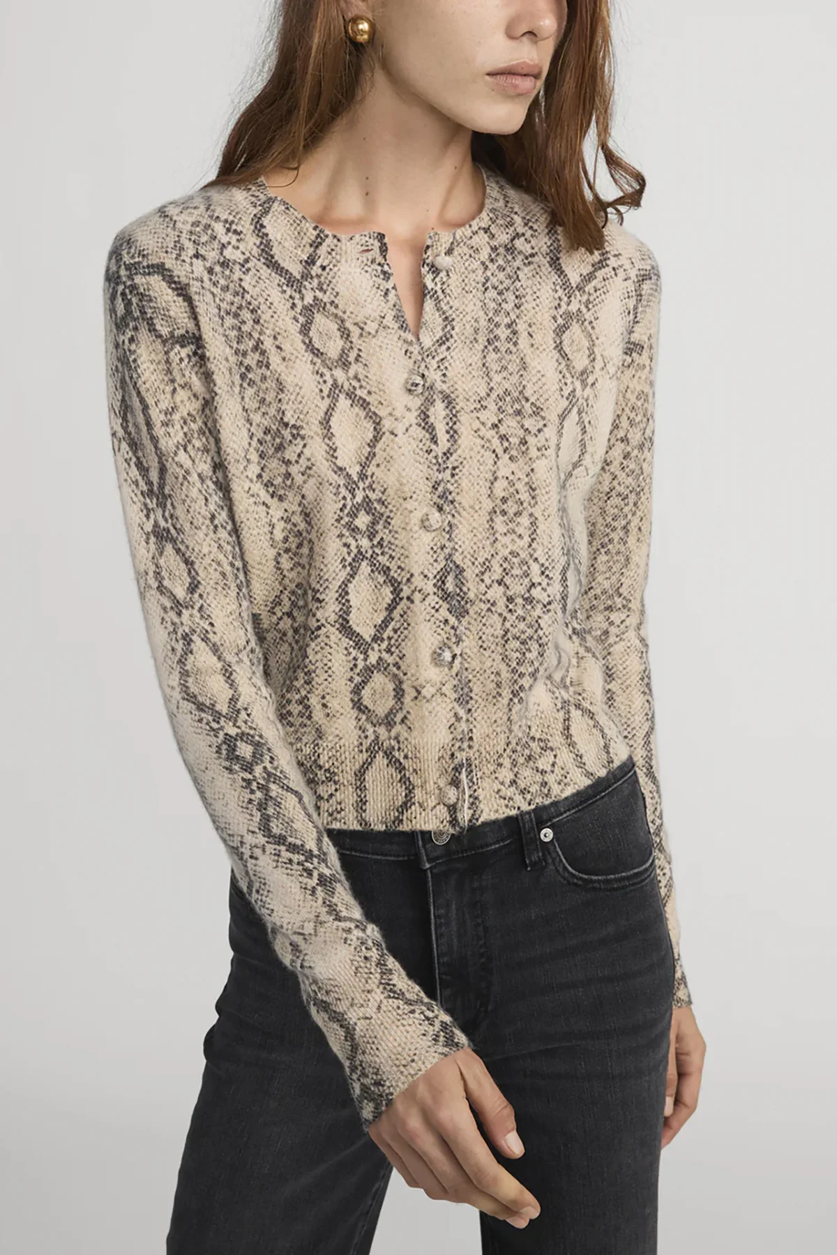 THE CASHMERE SNAKE CARDI - Image 3