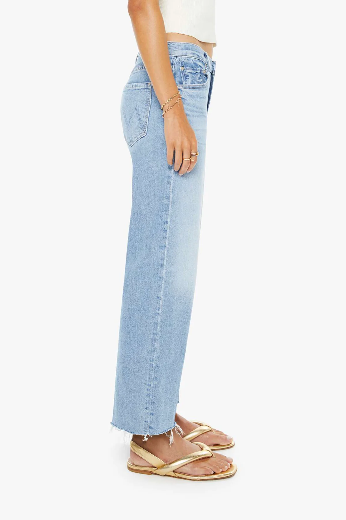 The Mid Rise Rambler Zip Ankle Fray - Image 2