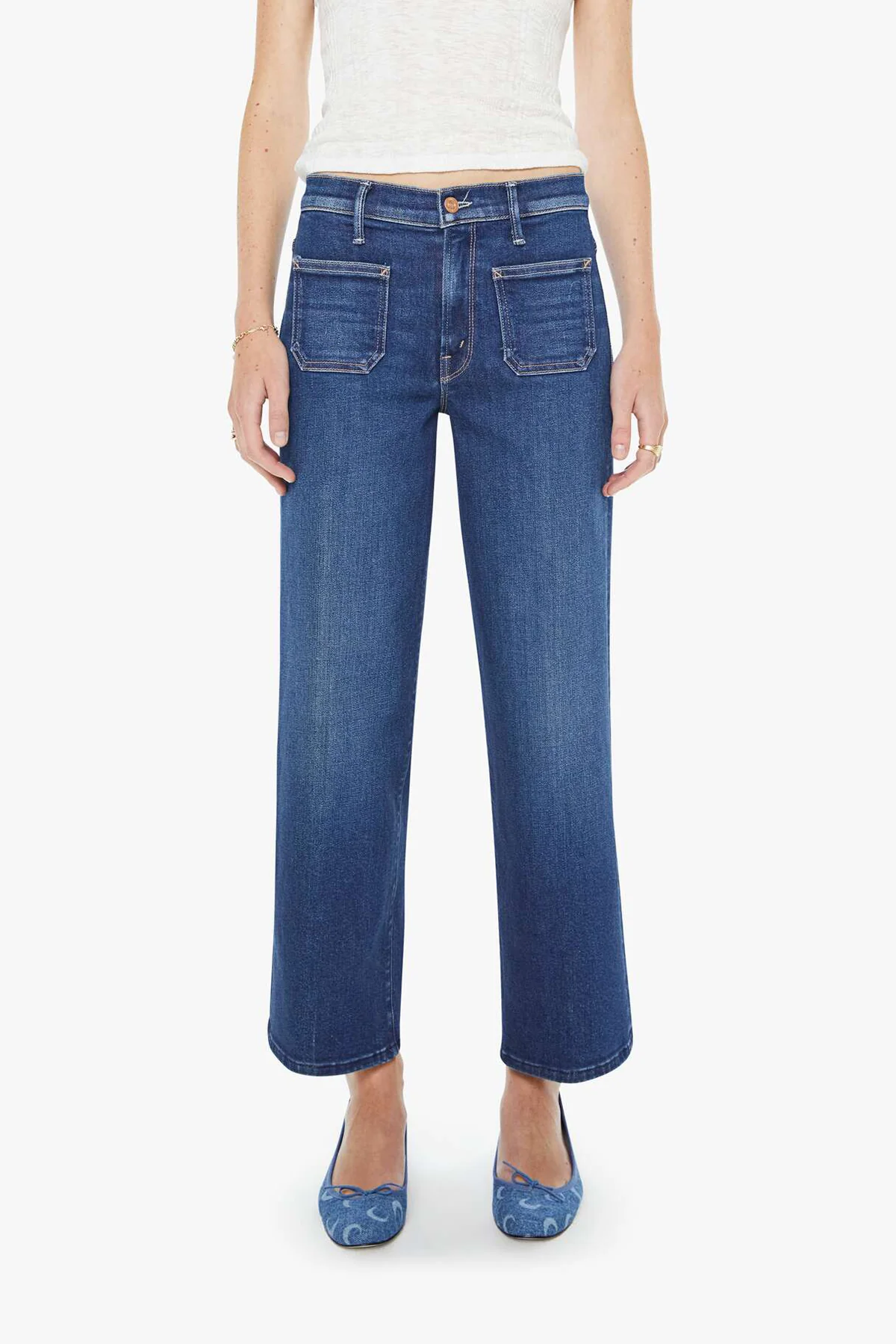 The Patch Pocket Mid Rise Maven Ankle
